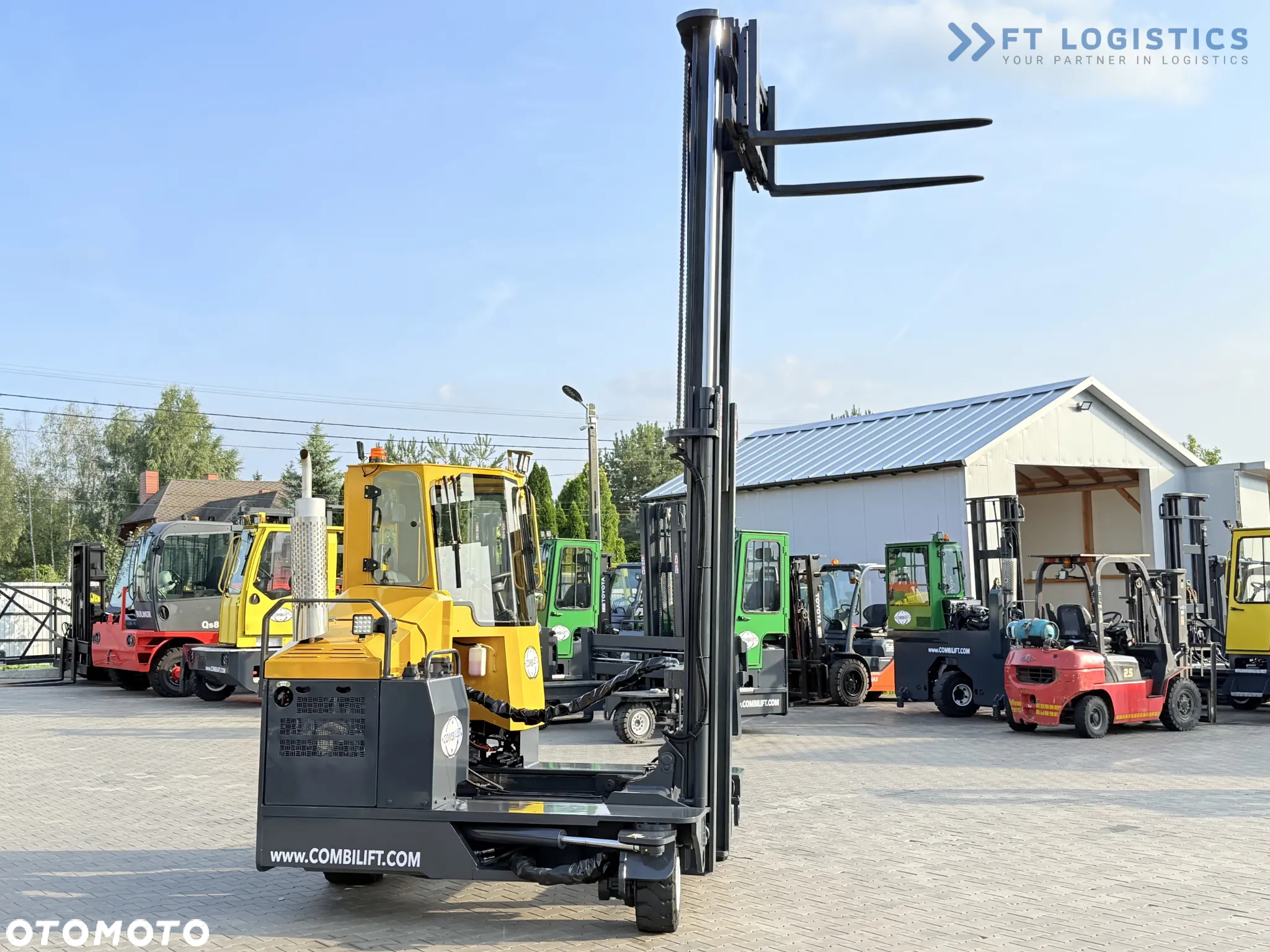 Combilift WÓZEK CZTEROKIERUNKOWY - WIELOKIERUNKOWY C4000 / GAS / DUPLEX 4500MM /JEDYNE 6604 MOTOGODZIN /  PRZESUW WIDEŁ / PEŁNA KABINA / STAN IDEALNY / Szeroka oferta wózków czterokierunkowych i bocznych, dopasowanych do różnorodnych potrzeb i zastosowań - 37