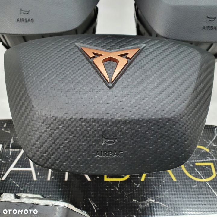 SEAT TARRACO DESKA ROZDZIELCZA KONSOLA KOKPIT PULPIT PODUSZKI AIRBAG AIR BAG PASY KIT SET - 9