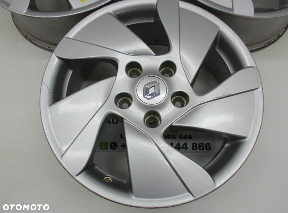 Renault Fluence Felga Aluminiowa 6.5Jx16 5x114.3 et47 - 3
