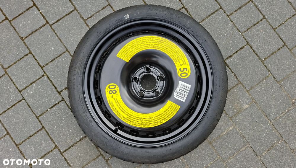 Koło Dojazdowe 19 Audi A4 B9 5x112 ET 22 125/70 R19 8W0601027 - 1