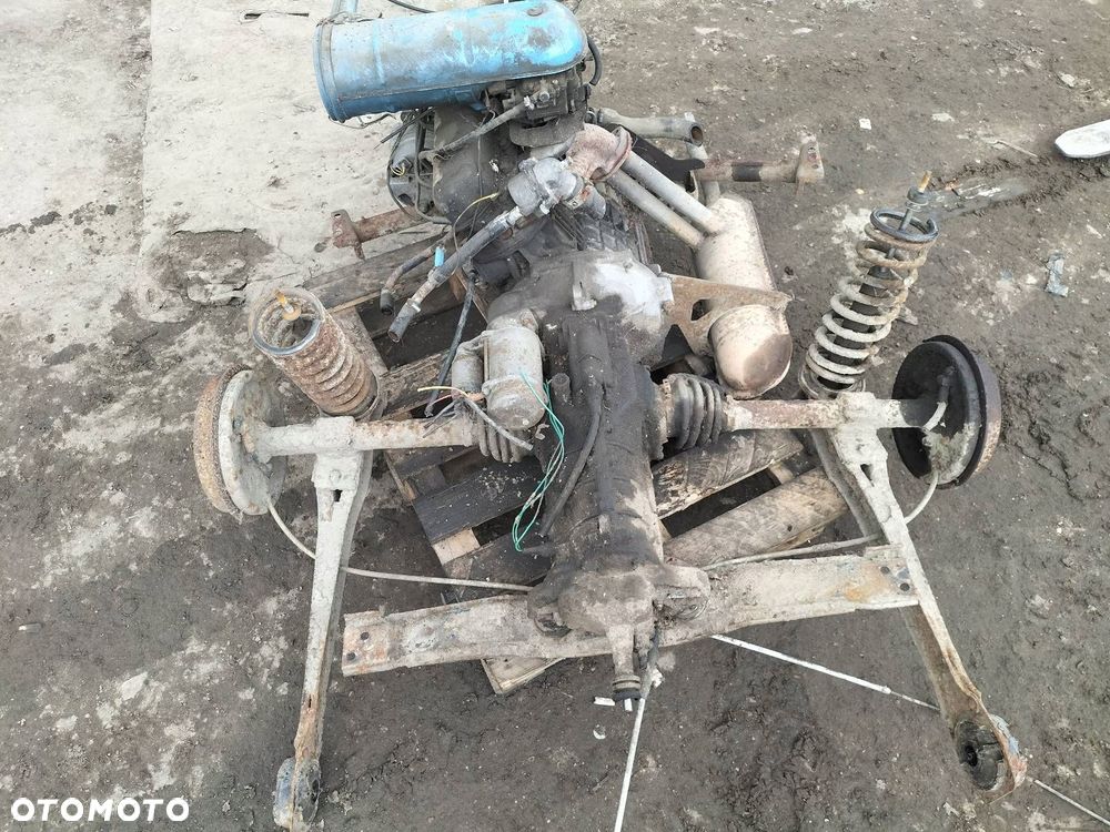 SILNIK BENZYNOWY + KOMPLETNY OSPRZĘT + SKRZYNIA SKODA 105 S I 1.0 8V - 2