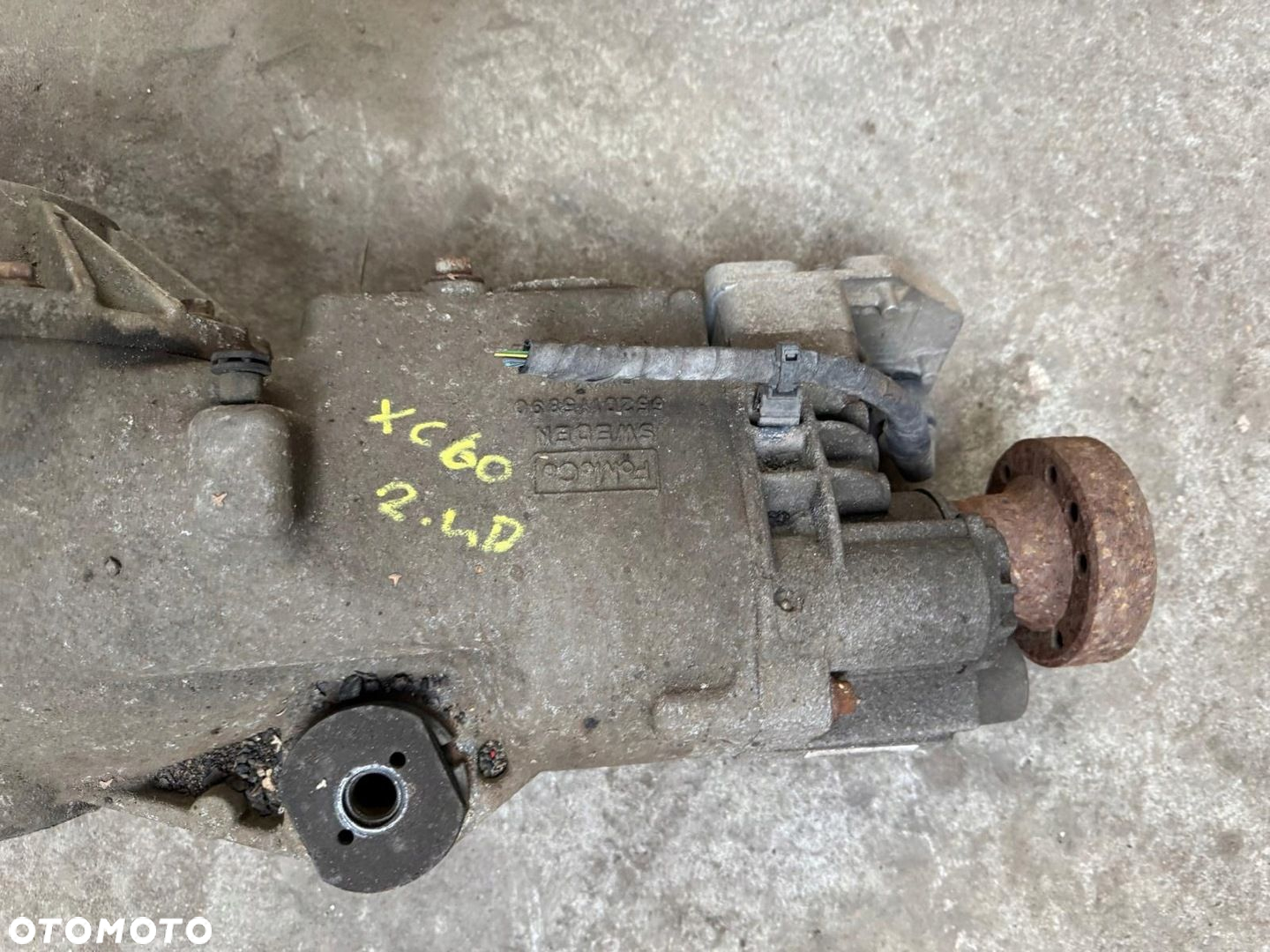 MOST DYFER TYŁ TYLNY VOLVO XC60 2008-2017 2.4 D P1216542 - 5