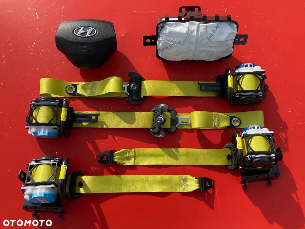 HYUNDAI KONA DESKA KONSOLA KOKPIT PULPIT PÓŁKA PARAPET PODUSZKI POWIETRZNE KIEROWCY PASAŻERA KURTYNA KURTYNY W FOTEL SRS FOTELA AIR BAG AIRBAG PASY PAS na wymianę od reki na MAGAZYNIE Raz2 !!! - 22
