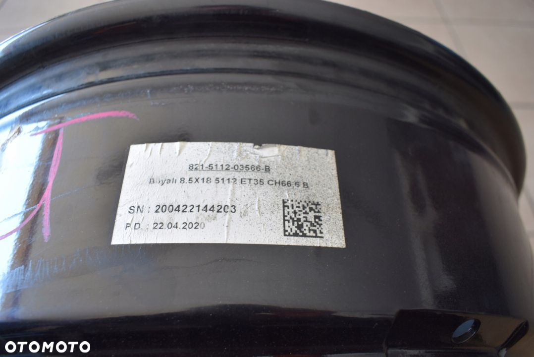 Felga aluminiowa Oxigin 8,5Jx18 5x112 ET35 - 10