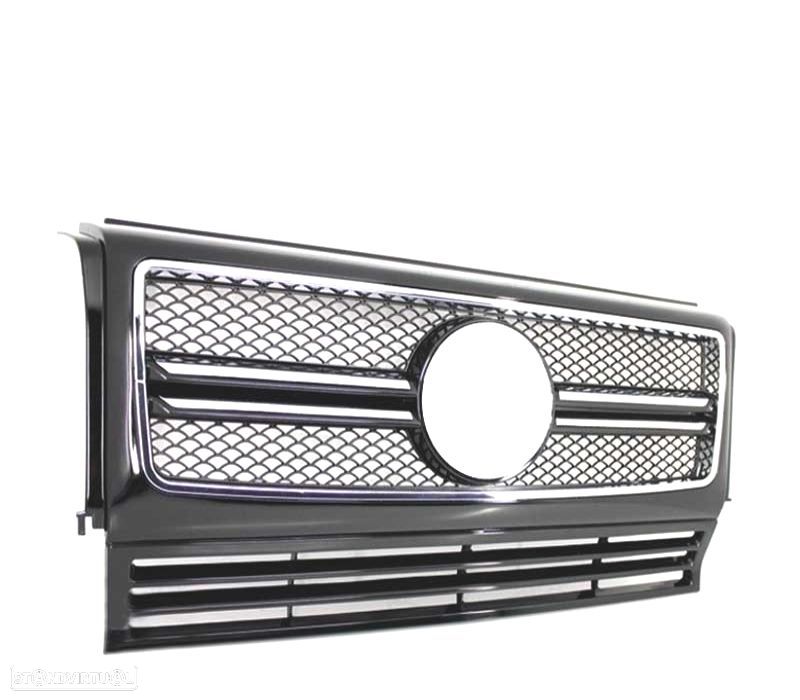 GRELHA FRONTAL MERCEDES CLASE G W463 90-12 PRETO LOOK AMG G65 - 3