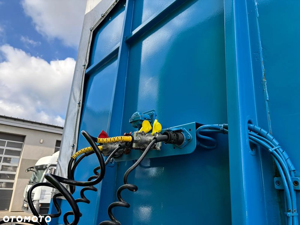 Langendorf SATBUE 20 , 2 osie skrętne , naczepa do przewozu wózków widłowych, maszyn rolniczych, maszyn budowlanych , ciągników rolniczych , ciągników siodłowych , pomoc drogowa , wciągarka, własna hydraulika, skoładany hydraulicznei pomost , - 13