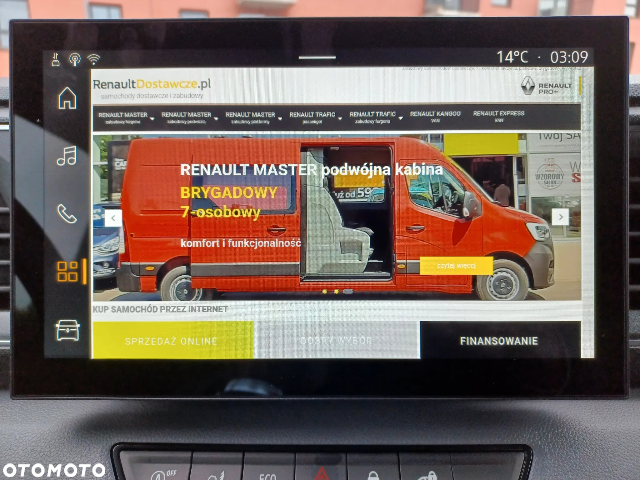 Renault Master L3H2 SZARY URBAN - 9