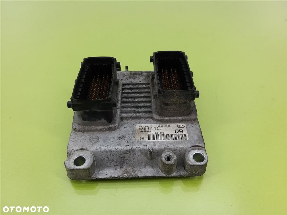 Komputer sterownik silnika Opel Corsa C 2000-2006 1,0 B 24420558QB ORYGINAŁ - 6