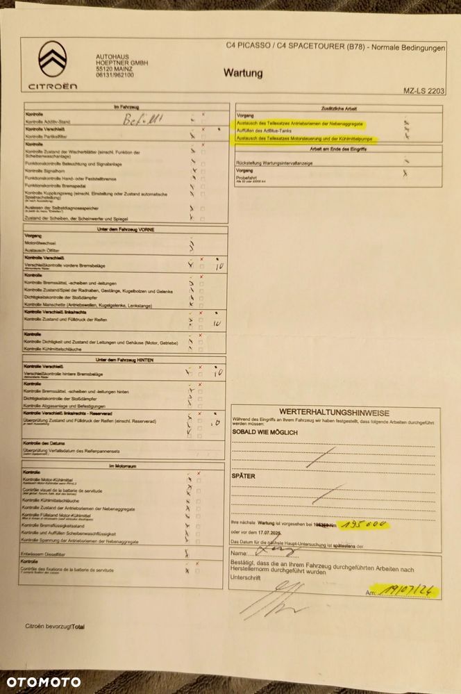 Citroën C4 Grand Picasso BlueHDi 120 Exclusive - 37