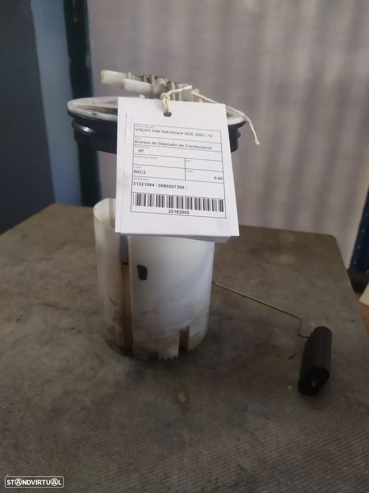 BOMBA DE COMBUSTIVEL VOLVO V40 Hatchback / 31321094 / 0580207306 - 1