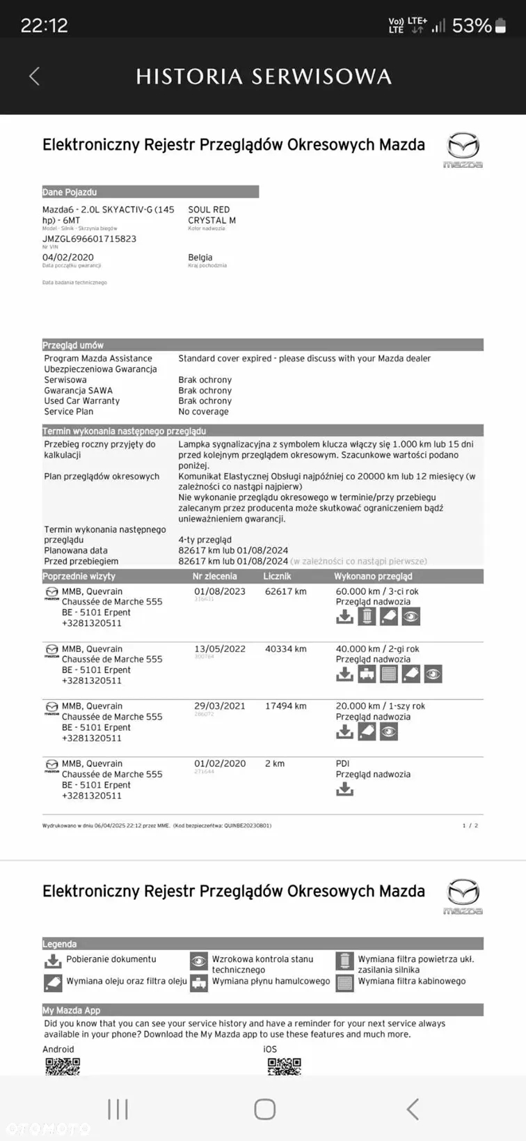 Mazda 6 2.0 Kombi SKYACTIV-G Business-Line - 6