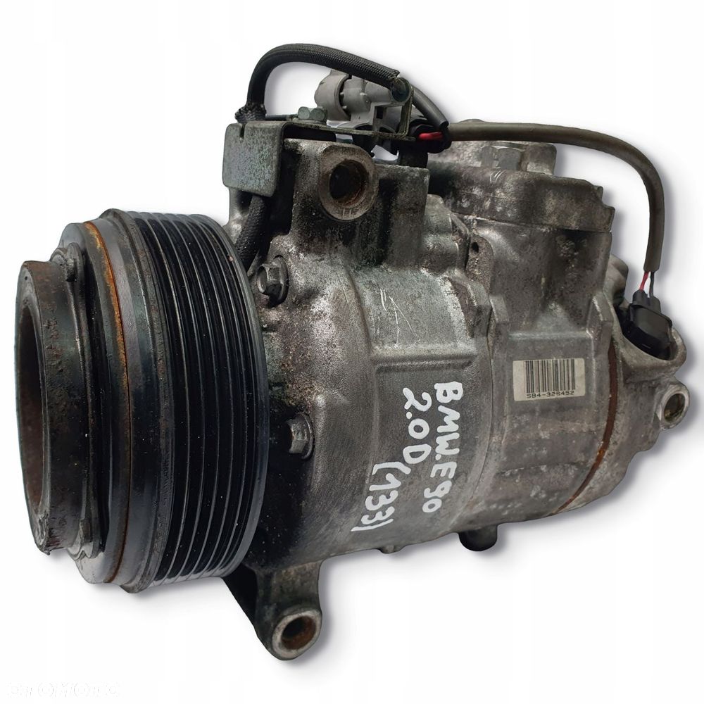 SPRĘŻARKA KLIMATYZACJI BMW E60 E90 2.0 D 6SBU14C 447260-1852 - 1