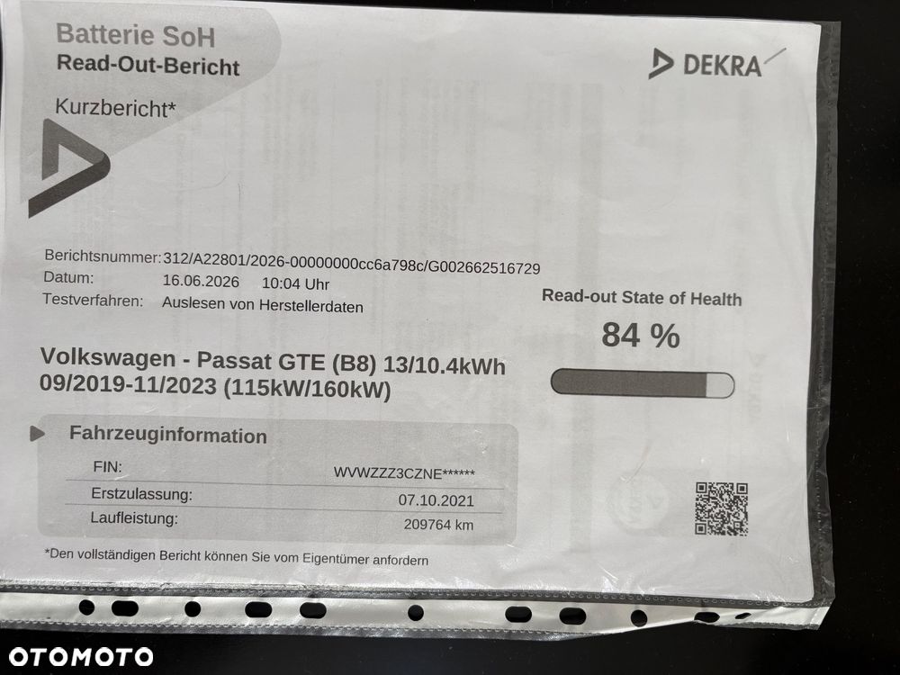 Volkswagen Passat 1.4 TSI Plug-In Hybrid GTE DSG - 35