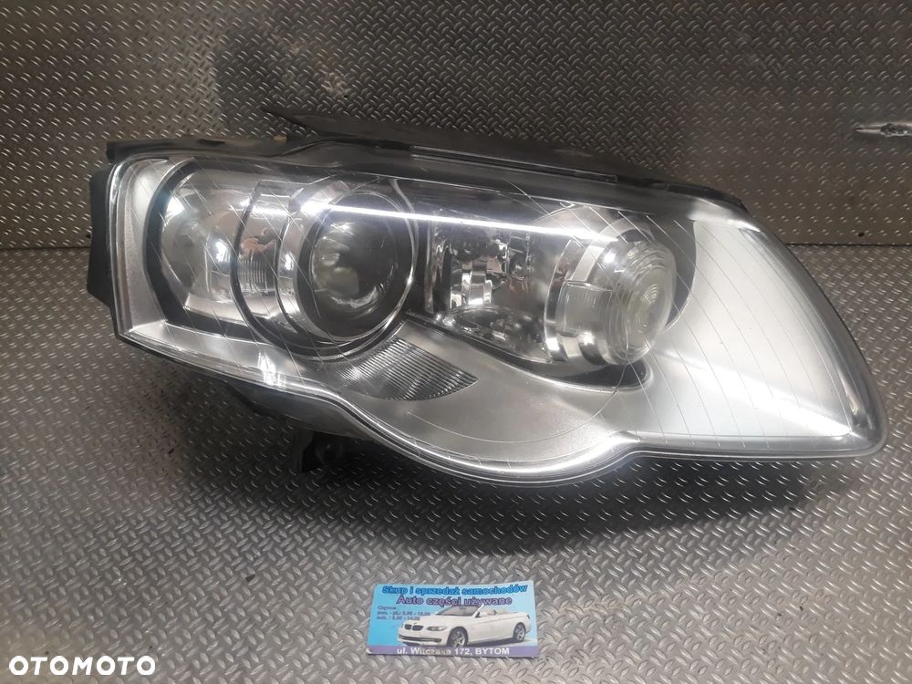 LAMPA PRAWY PRZÓD VOLKSWAGEN PASSAT B6 XENON SKRĘTNY VALEO 3C0941752G + PRZETWORNICA - 1