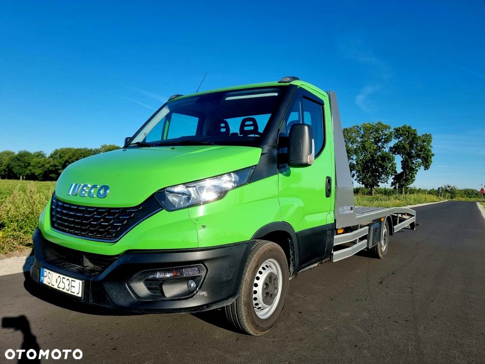 Iveco Daily Autolaweta Laweta Wciągarka Poduszki Najazd 490cm Ładowność 1600 Hak 3500kg - 3