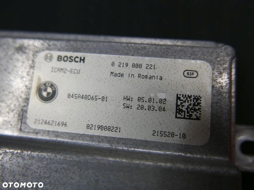 bmw g01 g11 g30 moduł kamery icam2 5a40d65 - 4