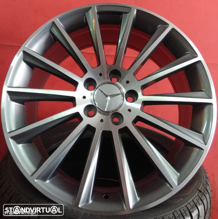 Jantes 18 Novas Mercedes tipo AMG Antracite Polidas - 3