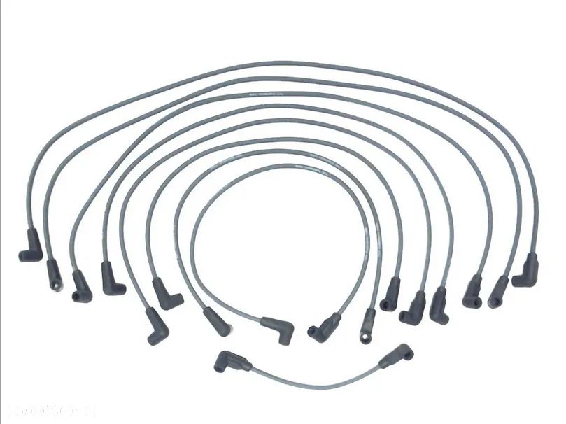 NOWE kable przewody zapłonowe GM 5.0 5.7 v8 HUMMER H1 BLAZER g10 g20 g30 cargo van VANDURA SAVANA express 1500 2500 3500 g1500 g2500 g3500 5.0L 5.7L spark Plug Wire ISUZU NPR benzyna MERCRUISER SBC - 1