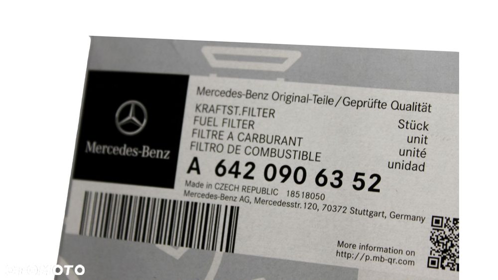 MERCEDES X164 X156 W164 Filtr paliwa OE - 5