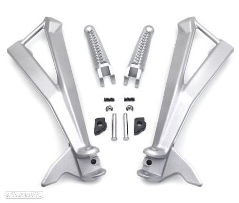 suporte pousa pes traseiro completo ducati panigale  848 / 1098 / 1198 - 1