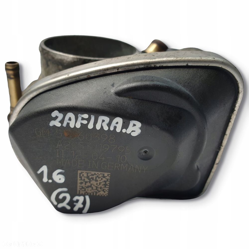 PRZEPUSTNICA Opel Zafira B 1.6 16V 55560398 A2C53119795 - 2