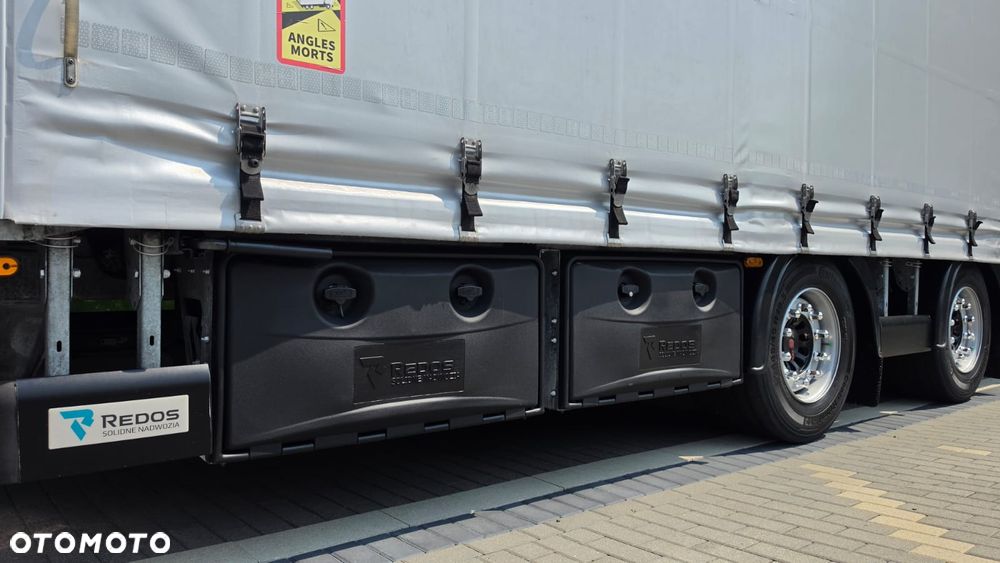 MAN ///TGX///18.430///2022///7.70+7.70 ///ZESTAW TANDEM///PRZEJAZDOWY/// 36000 KG///DACH PODNOSZONY/// FIRANKA///LEDY///STAN BARDZO DOBRY - 19