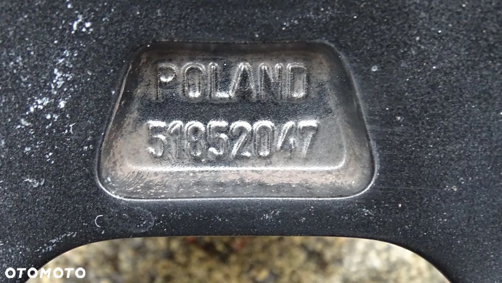 FIAT 500 ABARTH 6.5Jx16H2 ET35 4x98 - felga - 6