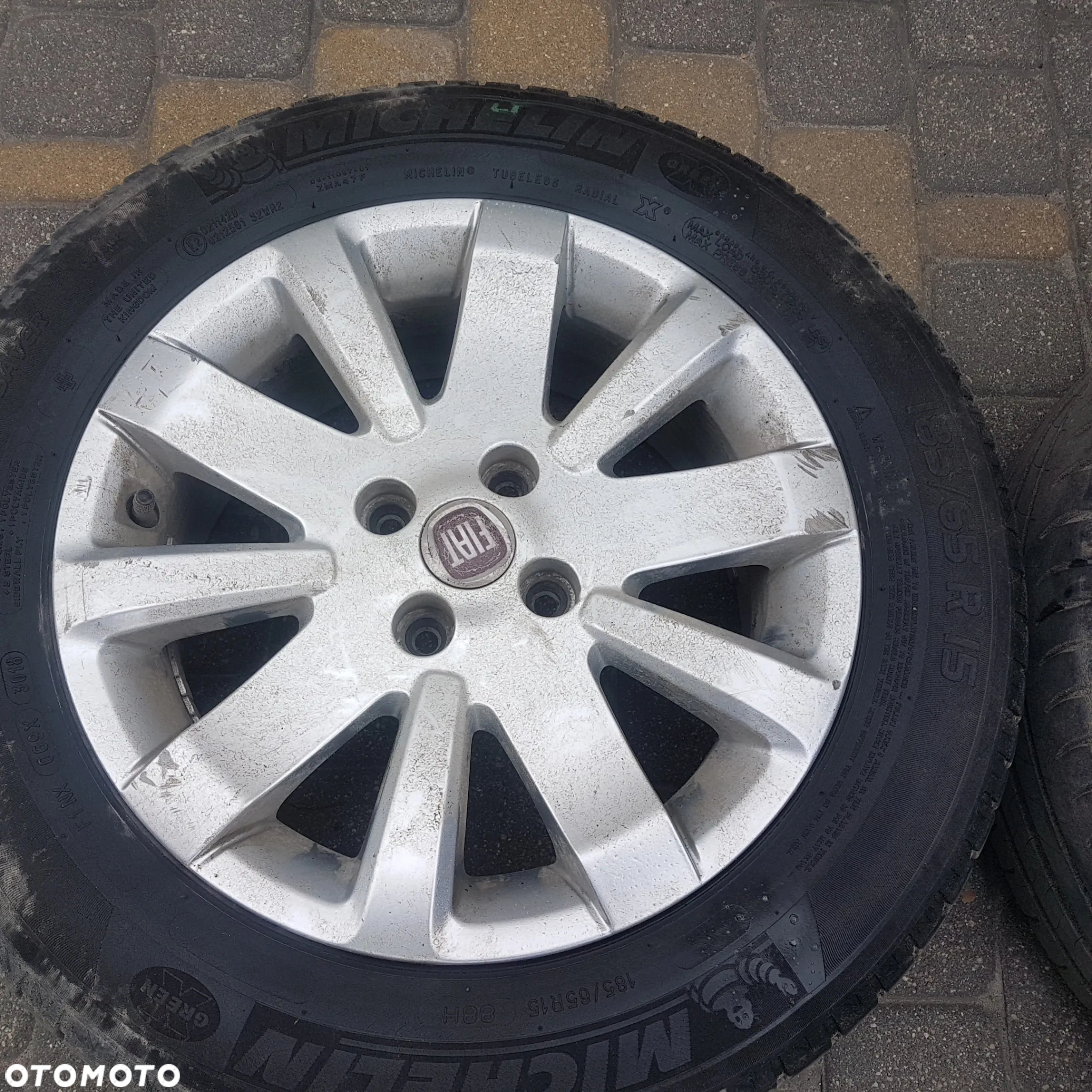 felga alu felgi koło koła fiat fiorino Qubo punto evo panda doblo 4x98 15 - 17