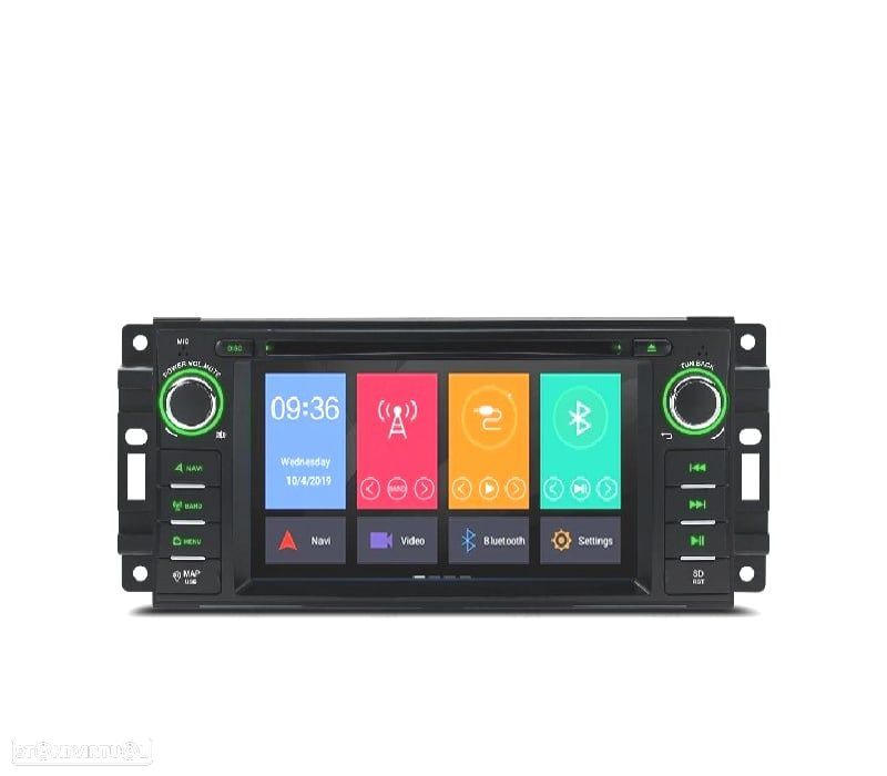 AUTO RADIO GPS ANDROID 11 PARA JEEP DODGE CHRYSLER - 1