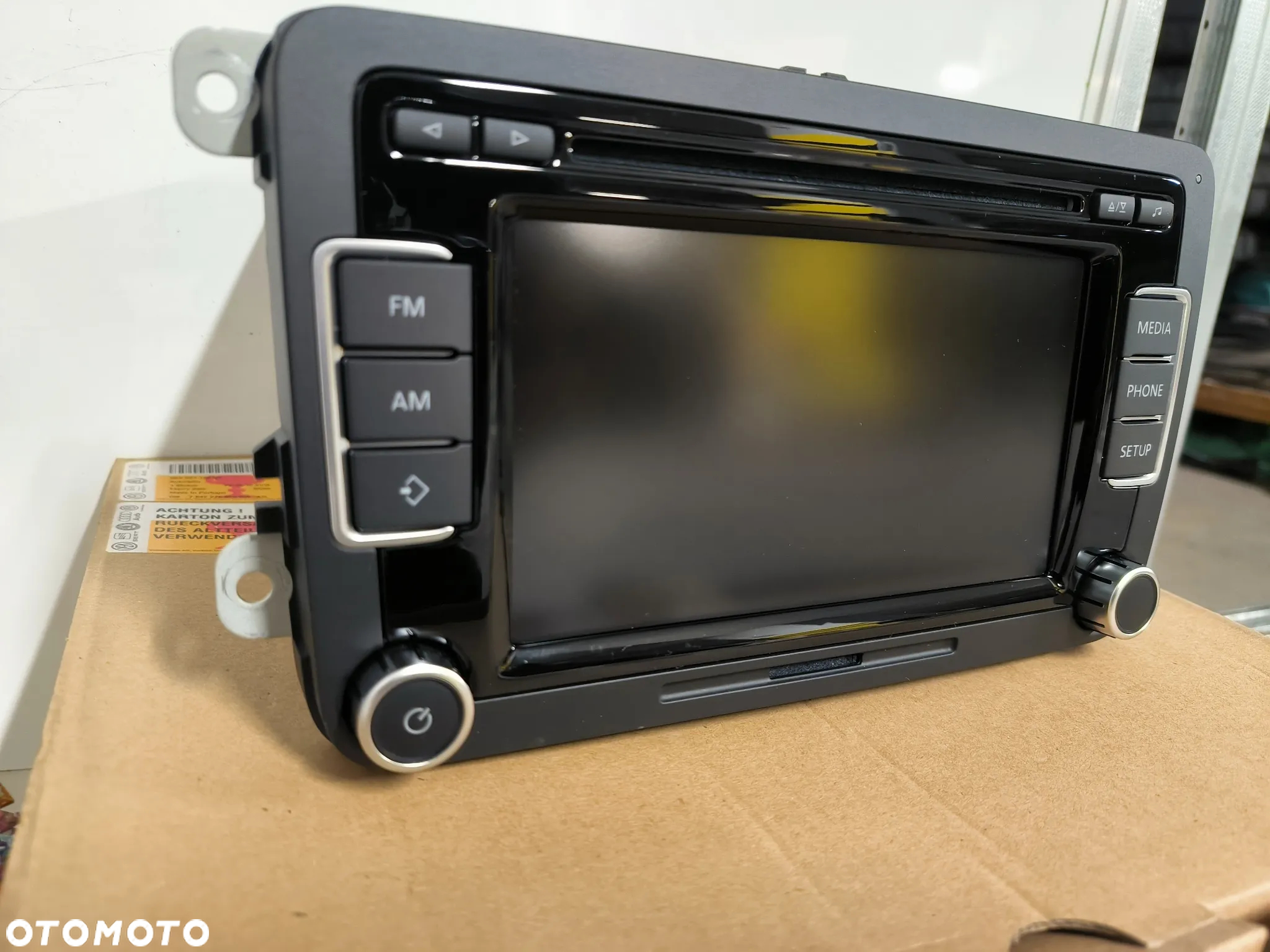 VW Volkswagen Radio RCD 510 5K0057190BX Stan jak nowe - 7