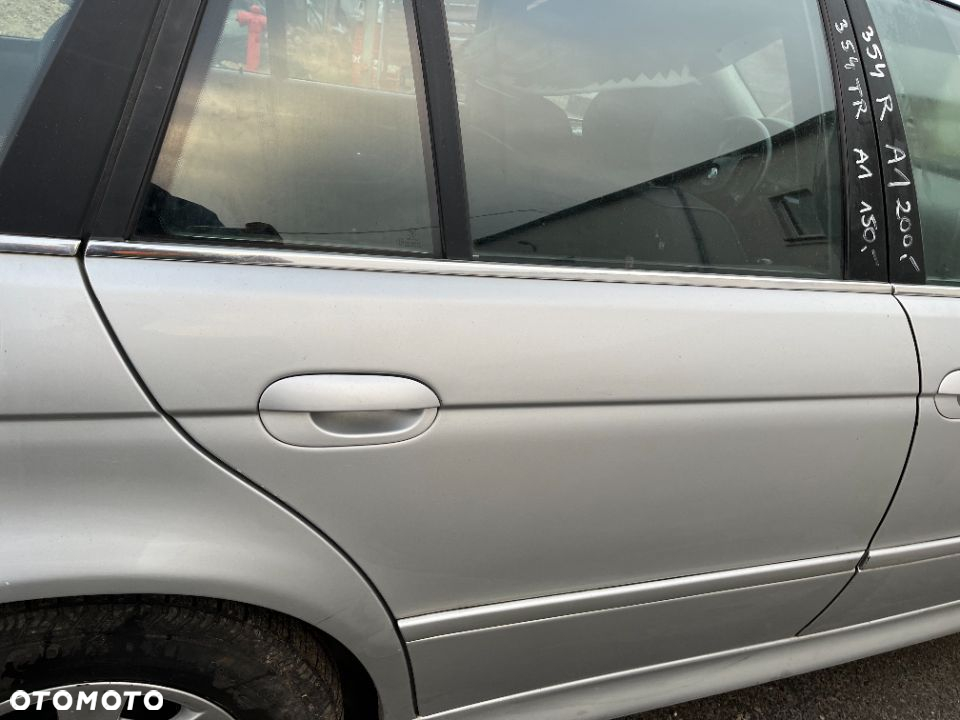 Drzwi tylne prawe Bmw e39 kombi titansilber 354 ładne - 3