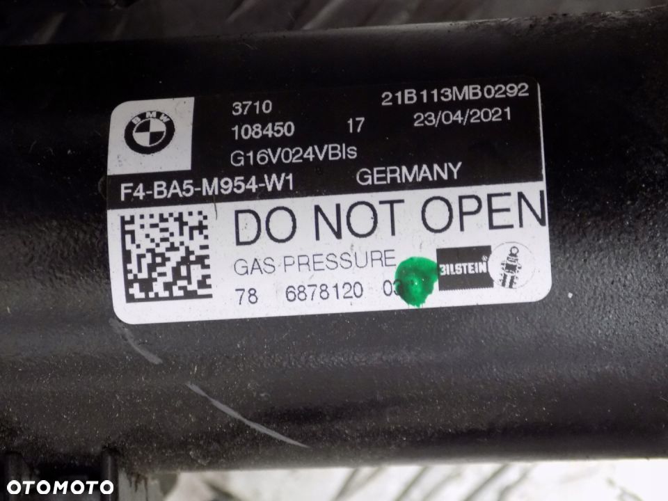 BM 8 G16 AMORTYZATOR PRZÓD VDC LEWY PRAWY 6878120 - 6
