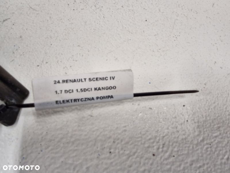 RENAULT SCENIC IV 4 1.7 DCI ELEKTRYCZNA DODATKOWA POMPKA WODY 210108197R - 6