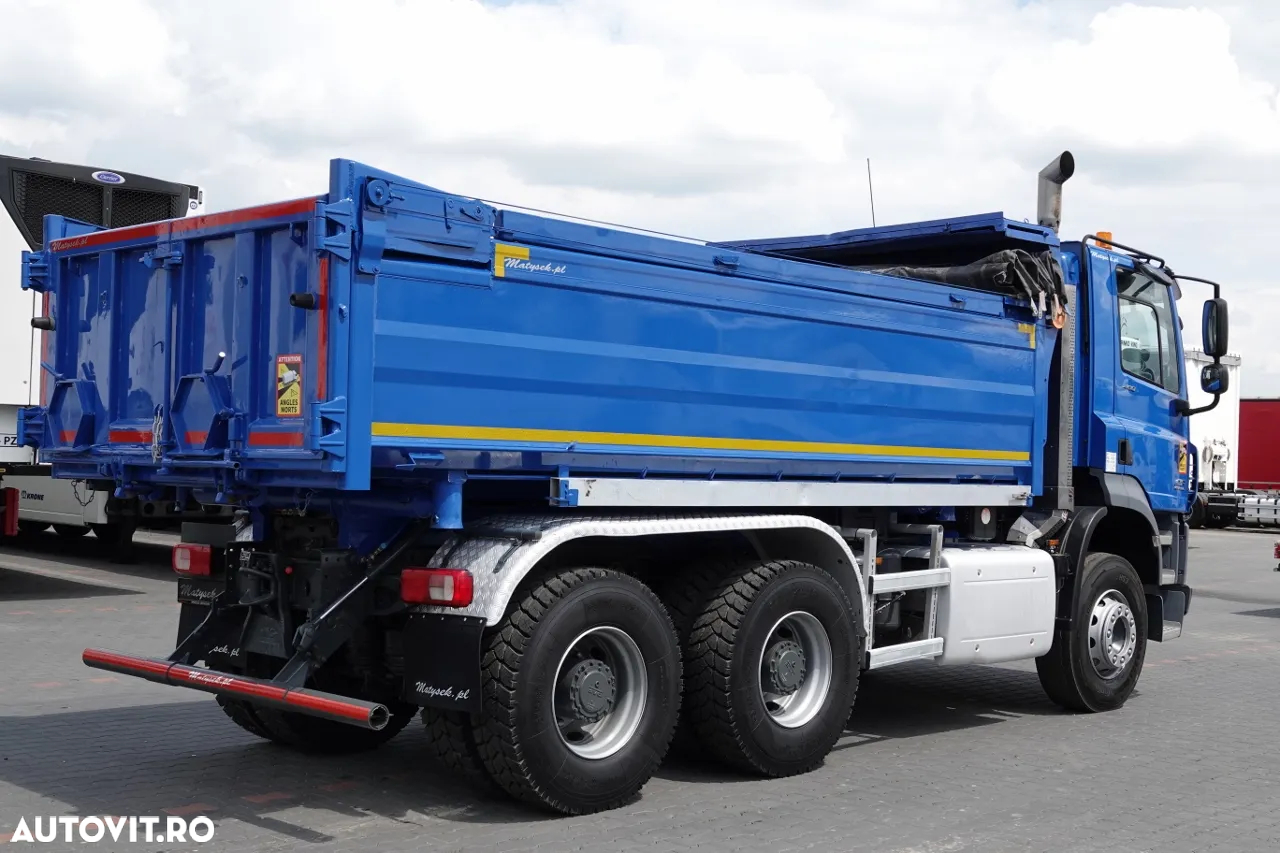 DAF CF 460 / 6x4 / BASCULANTE / HYDROBOARD / HYDROCLAP / EURO 6 / AN 2016 / PNEURI 100% / - 19