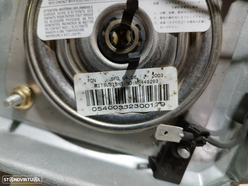 AIRBAG VOLANTE GUIADOR MITSUBISHI CARISMA DA MR449293 - 5