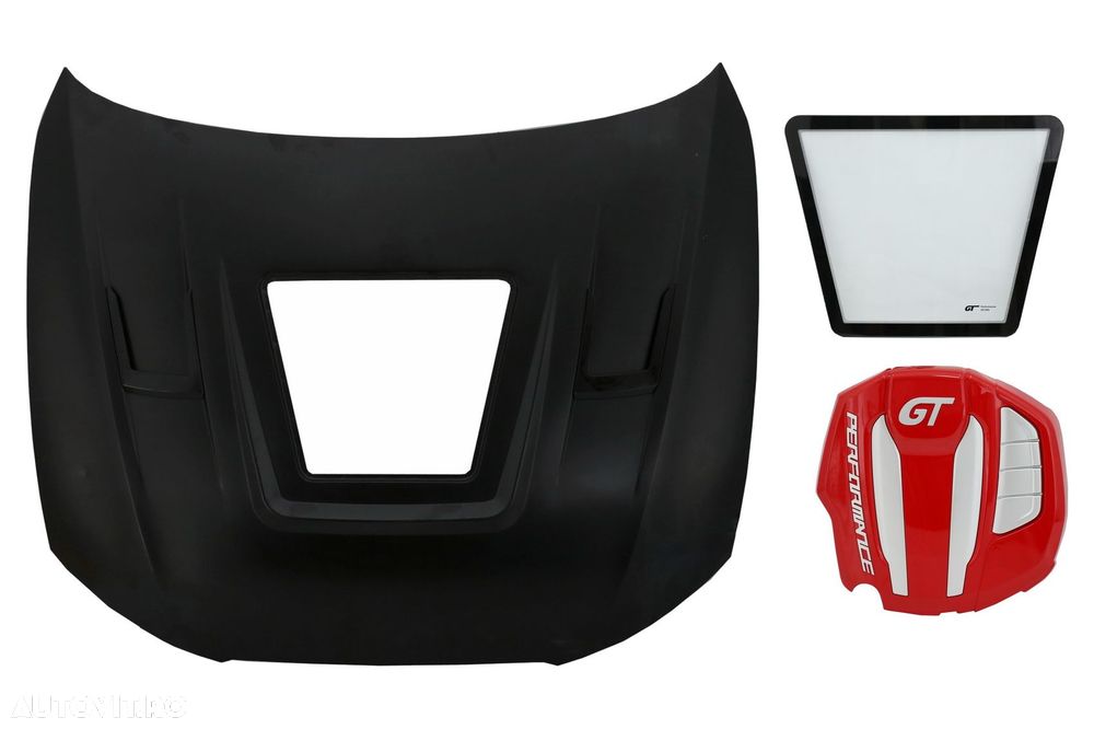 Capota Otel Inoxidabil cu Capac Motor compatibila cu Audi A5 B8.5 (201 - 1