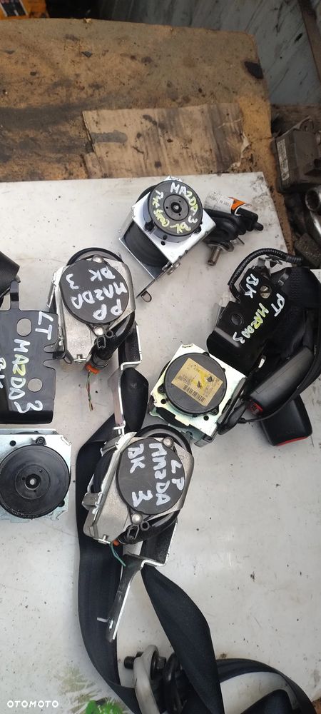 MAZDA 3 BK pas bezpieczeństwa przód tył - 1