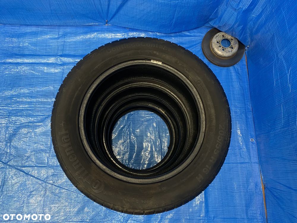 OPONA 16 OPONY LETNIE LATO KOMPLET OPON 4SZT CONTINENTAL CONTI ECO CONTACT 205/55R16 91H BIEŻNIK 6,8mm - 8