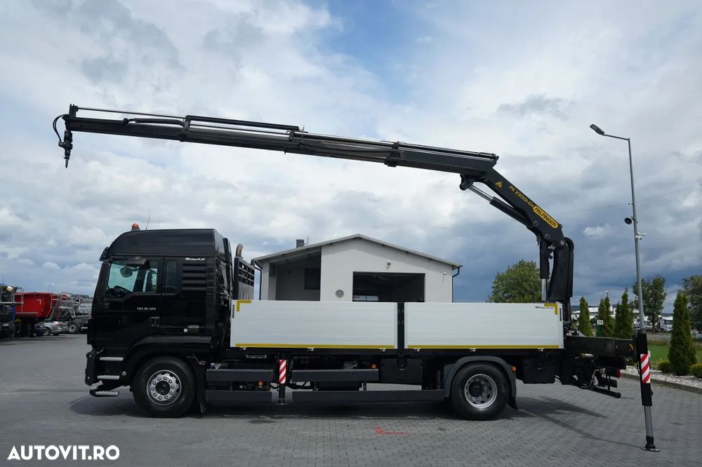 MAN TGS 18.460 / 4X2 / DROPSIDE / PALFINGER PK 230001 / MAX. LOAD CAPACITY: 5,950 KG / NAVI / ROTATOR / PARKING AIR CONDITIONING / MANUAL / EURO 6 - 4