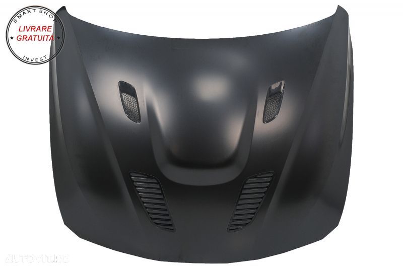 Capota cu Aripi Laterale Negru compatibila cu BMW Seria 3 F30 F31 (2011-2019) M3 G- livrare gratuita - 2
