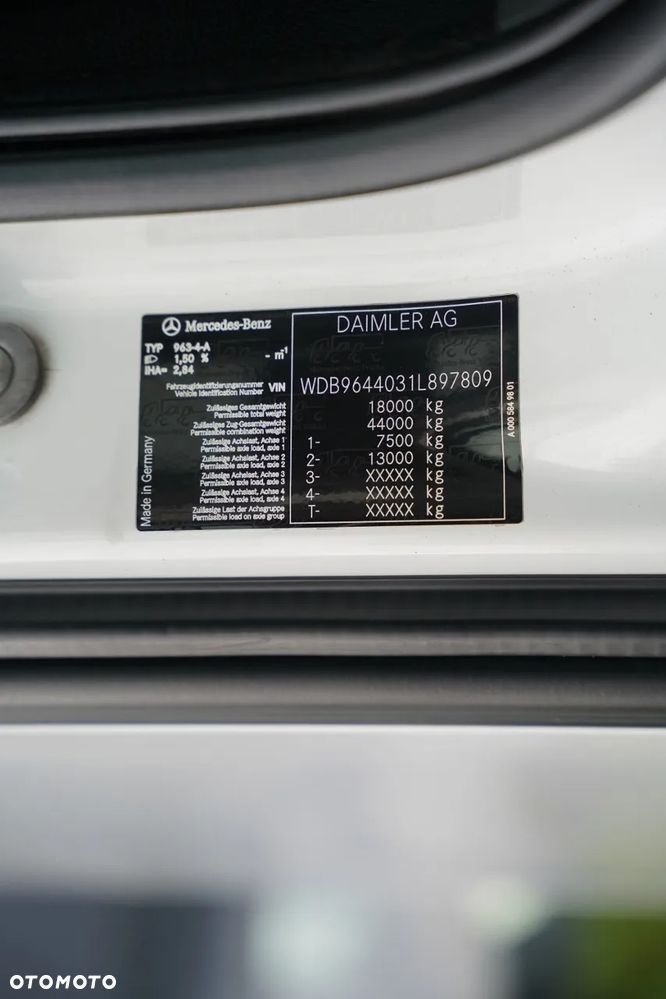 Mercedes-Benz AROCS 1845 / HYDRAULIKA / RETARDER /  EURO 6 / - 39