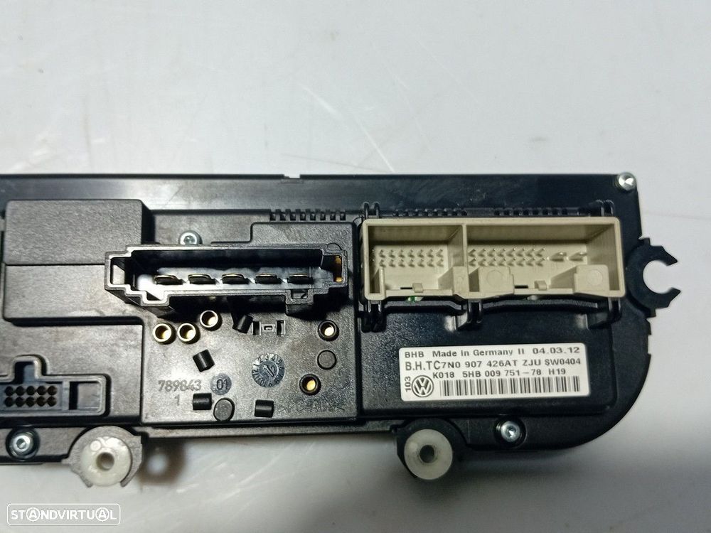 Botão / interruptor do AC VOLKSWAGEN Caddy III Kombi (2KB, 2KJ, 2CB, 2CJ) - 3