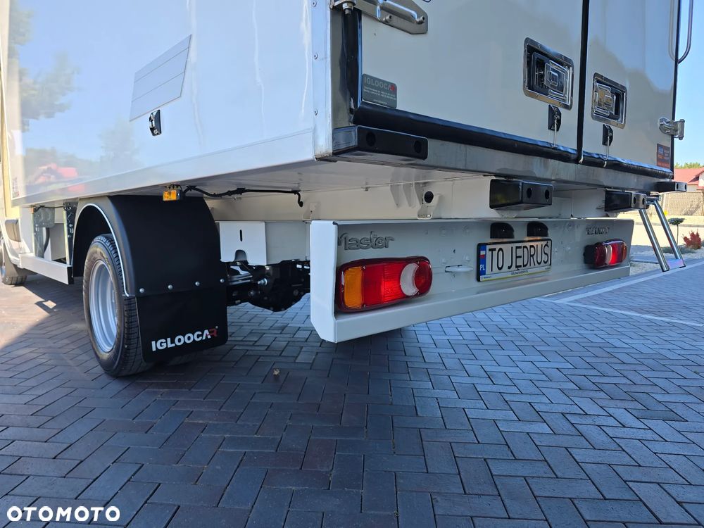 Renault MASTER TYLNA OŚ BLIŻNIACZA 7 PALET IGLOOCAR Carrier XARIOS 350 -29*C +29*C 230V POSTOJOWE PODŁONCZENIE SALON POLSKA 154 Tyś Km SERWIS ASO RENO DO OSTATNIEGO Km STAN JAK NOWY - 22
