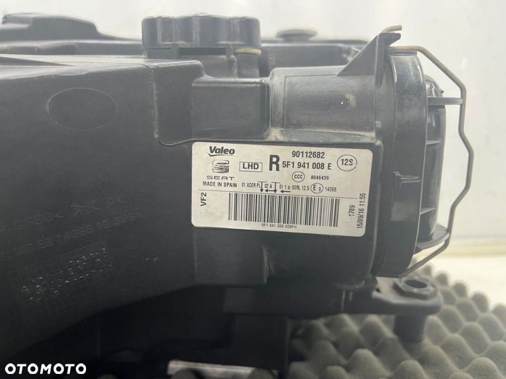 Lampa reflektor Seat Leon 3 III 5f 12-20r. PRAWA przednia FULL LED EU 5f1941008e - 16