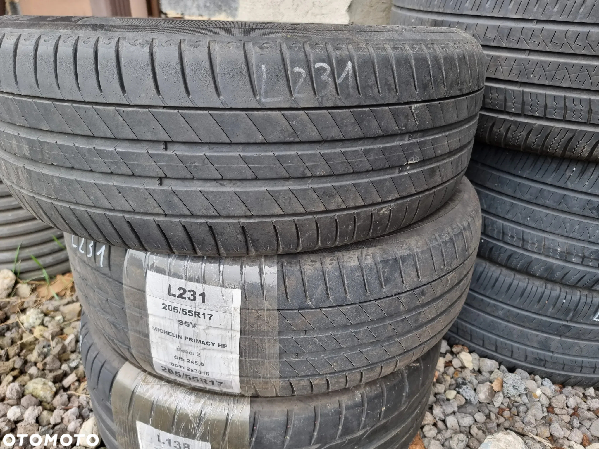 KUMHO 205/55R16 91Y ECSTA LE SPORT (KU39) (1szt.) (1x6,0) (DOT: 1x5017) L459 - 8