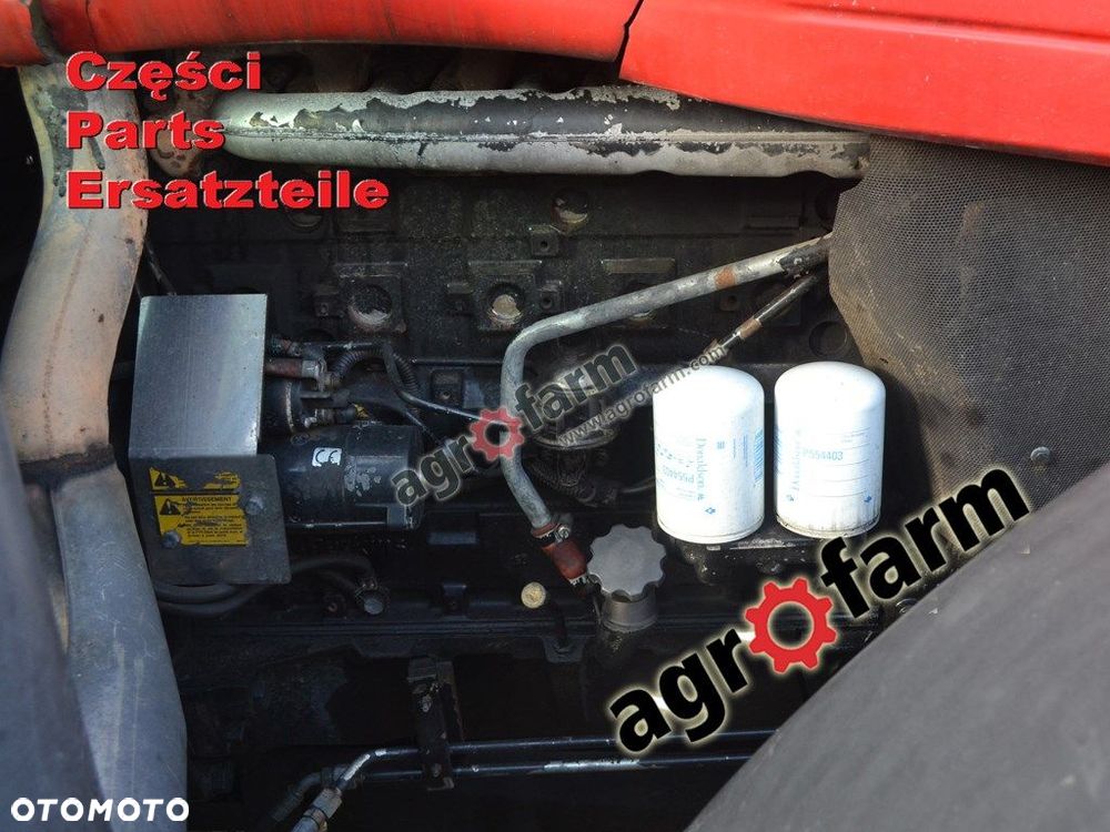 Massey Ferguson 8210 części, skrzynia biegów, oś - 3