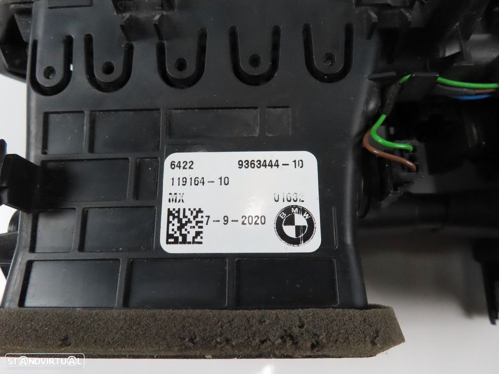 Grelha da Sofagem do Tablier Central Seminovo/ Original BMW X3 (G01)/BMW X4 (G02... - 3