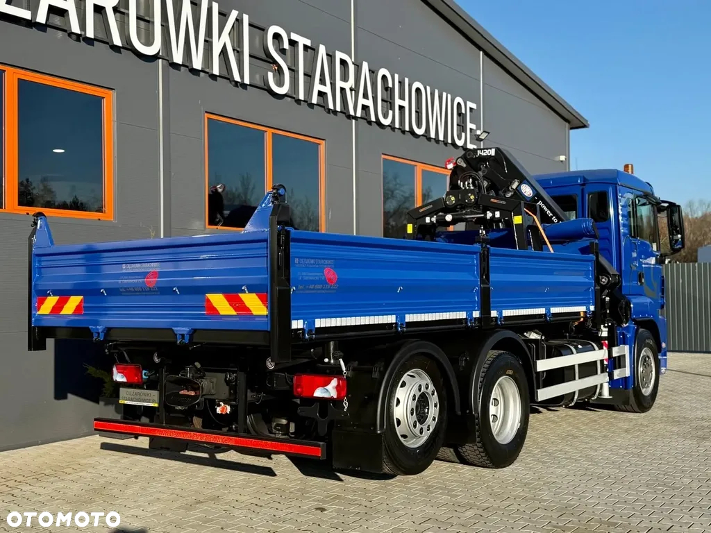 MAN MAN TGS TGX TGM TGL 26.360 Wywrotka 3S + HDS HMF 12,6 m // 4 x wysuw // 6x4 , 6x2 , kiper , wywrot kran dzwig żuraw crane Stan Perfekcyjny ! - 4
