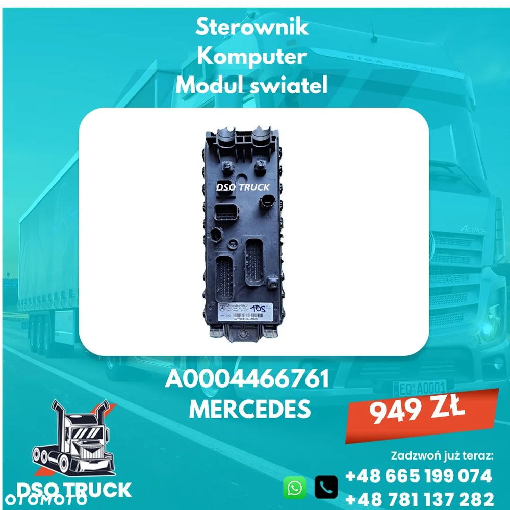 A0004466761 Sterownik Komputer Modul swiatel mercedes mp - 1