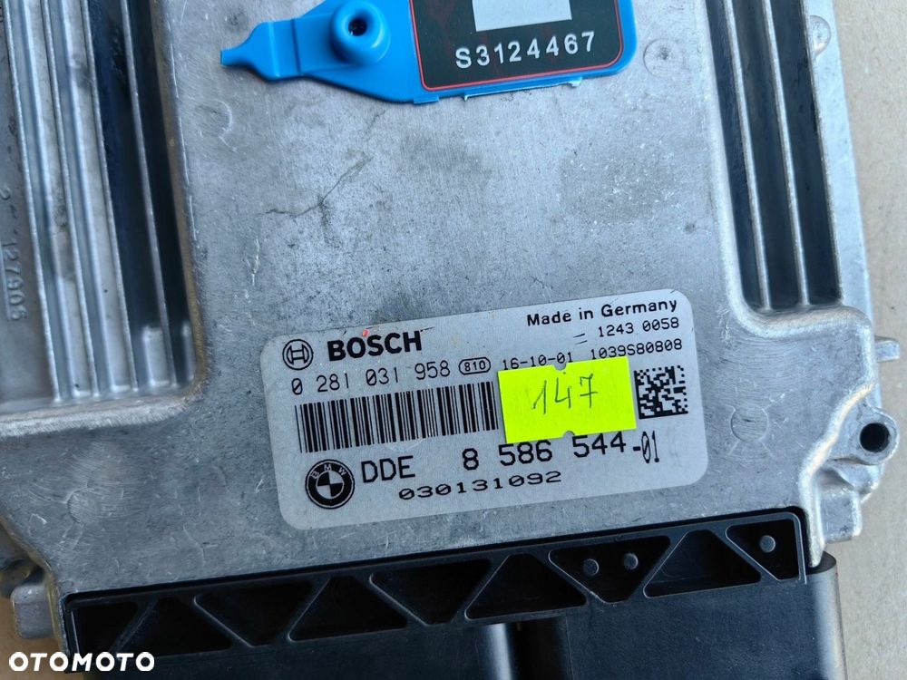 Komputer sterownik silnika BMW N57 m50d x5 f15 x6 f16 8586544 381KM (4467)